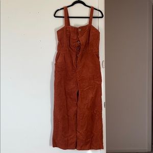 Forever 21 corduroy burnt orange jumper